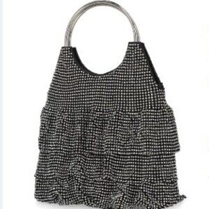 Jessica McClintock Leslie Embellished Top Handle Bag